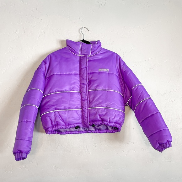 I.AM.GIA Hersilla Crop puffer coat neon purple - Picture 2 of 7